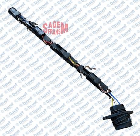 SAGEMFR 300101 Enjektor Kablo Tesisati Passat- Caddy- Transporter T5 1.9 Td